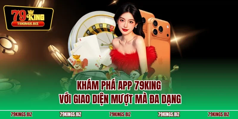 Khám phá app 79KING với giao diện mượt mà đa dạng