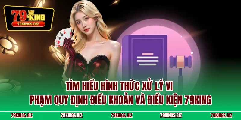 Tìm hiểu hình thức xử lý vi phạm quy định điều khoản và điều kiện 79KING